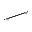 10-1/16" Anberlin Two Tone Oversized Cabinet Pull Matte Black - Satin Nickel, , large image number 2