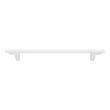 10-1/16" Anberlin Two Tone Oversized Cabinet Pull Matte White - Polished Chrome, , large image number 2