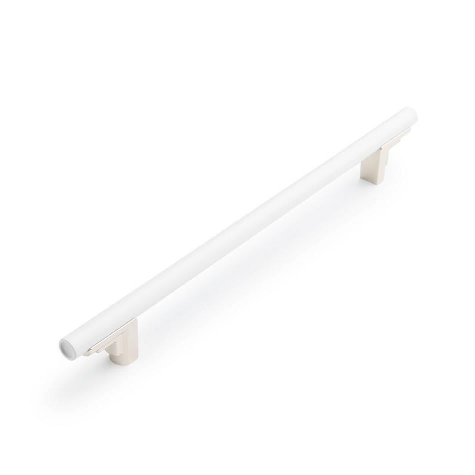 Anberlin Two Tone Oversized Cabinet Pull Matte White, , large image number 2