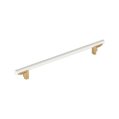 Anberlin Two Tone Oversized Cabinet Pull Matte White