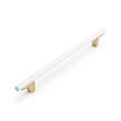Anberlin Two Tone Oversized Cabinet Pull Matte White, , large image number 4
