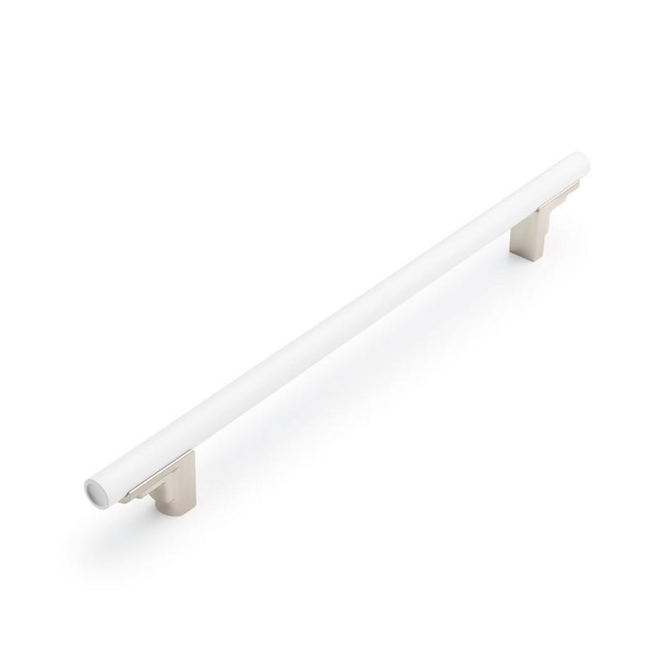 Anberlin Two Tone Oversized Cabinet Pull Matte White, , large image number 5