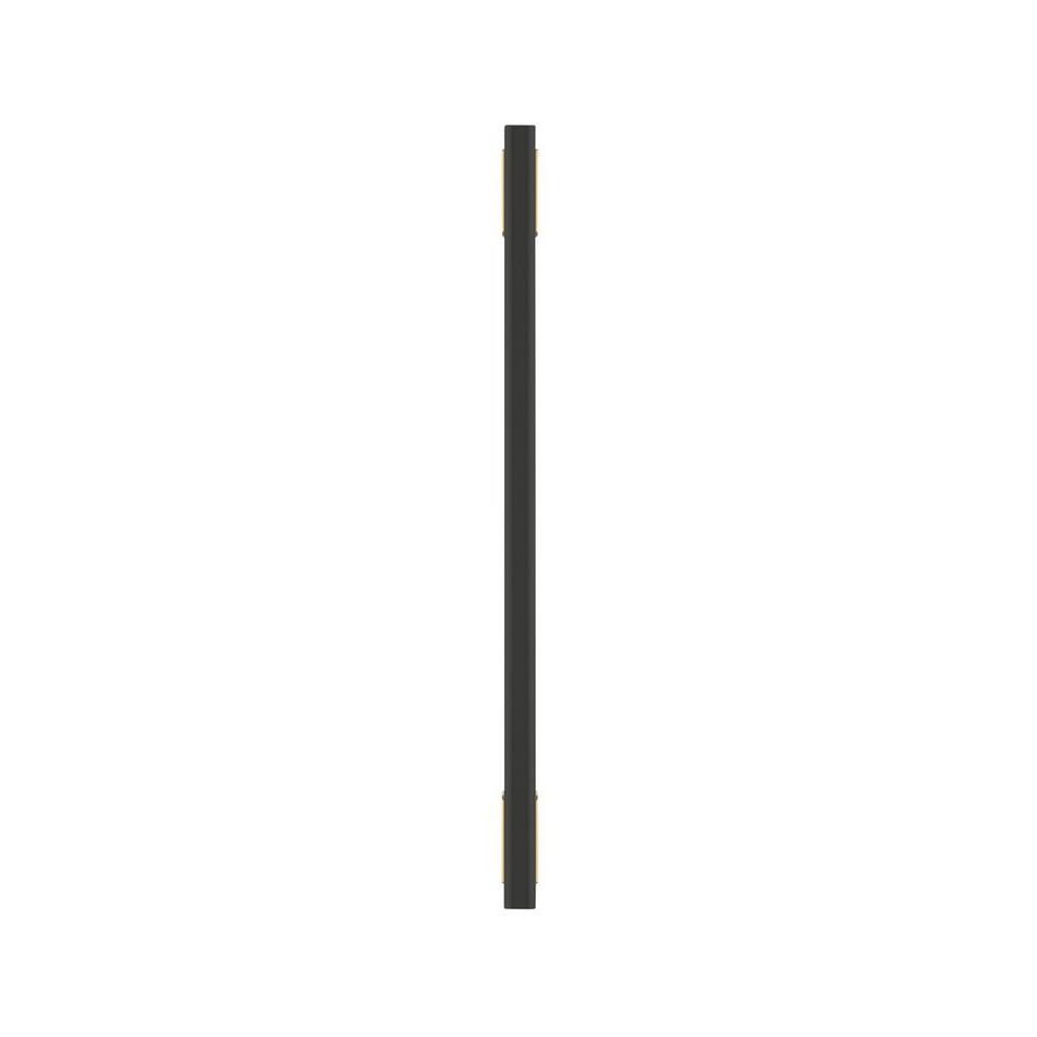 8-13/16" Anberlin Two Tone Oversized Cabinet Pull Matte Black - Champagne Bronze, , large image number 1