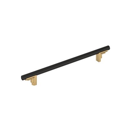 Anberlin Two Tone Oversized Cabinet Pull Matte Black