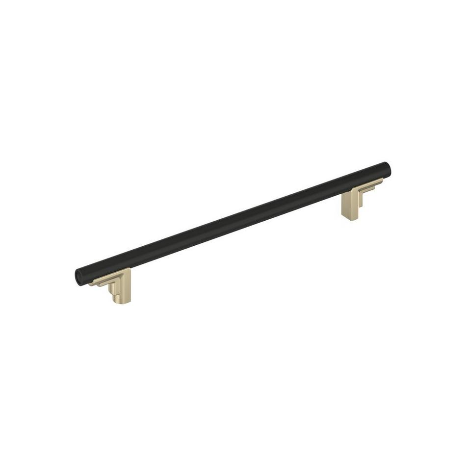 Anberlin Two Tone Oversized Cabinet Pull Matte Black, , large image number 3