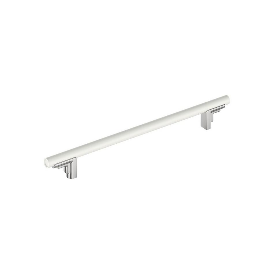 Anberlin Two Tone Oversized Cabinet Pull Matte White, , large image number 2