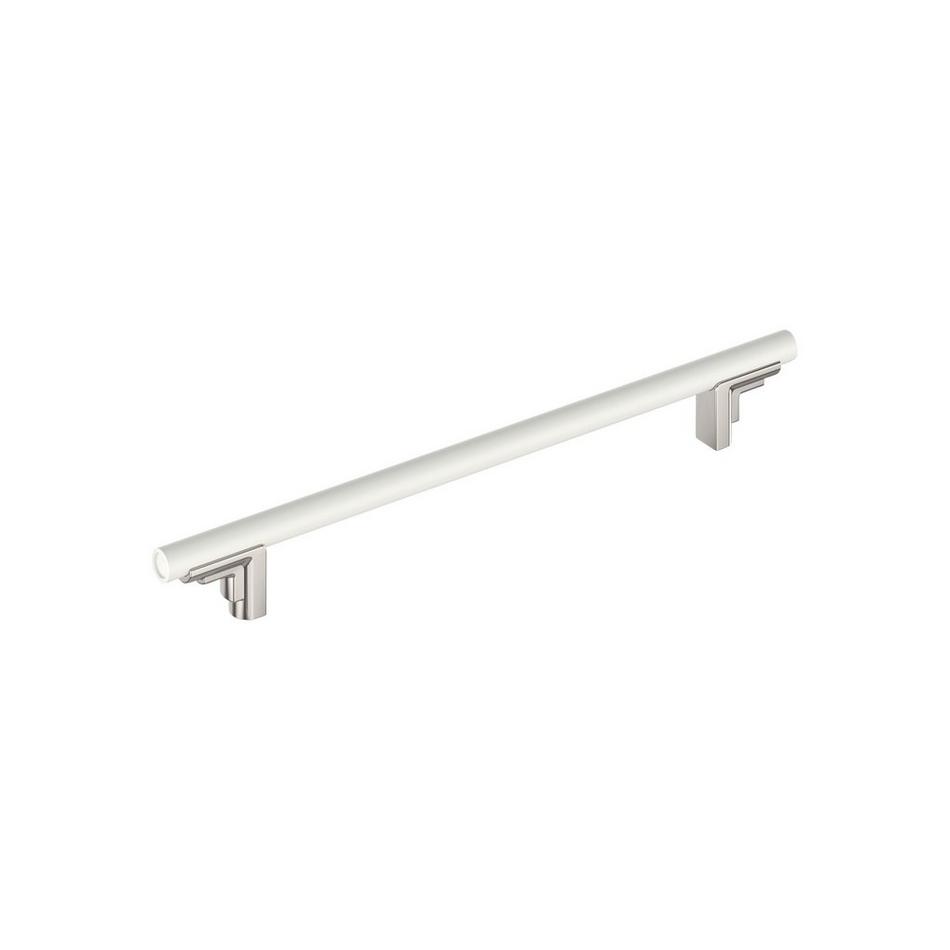 Anberlin Two Tone Oversized Cabinet Pull Matte White, , large image number 4