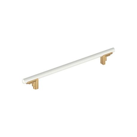 Anberlin Two Tone Oversized Cabinet Pull Matte White