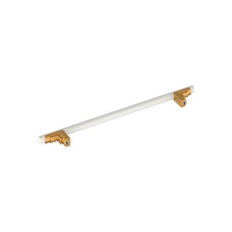 Anberlin Two Tone Oversized Cabinet Pull Matte White