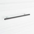 7-9/16" Anberlin Two Tone Cabinet Pull Matte Black - Polished Chrome, , large image number 5