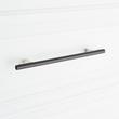 7-9/16" Anberlin Two Tone Cabinet Pull Matte Black - Polished Nickel, , large image number 5