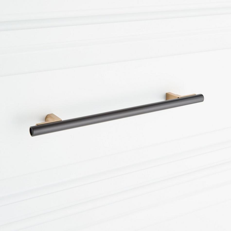 Anberlin Two Tone Cabinet Pull Matte Black, , large image number 8