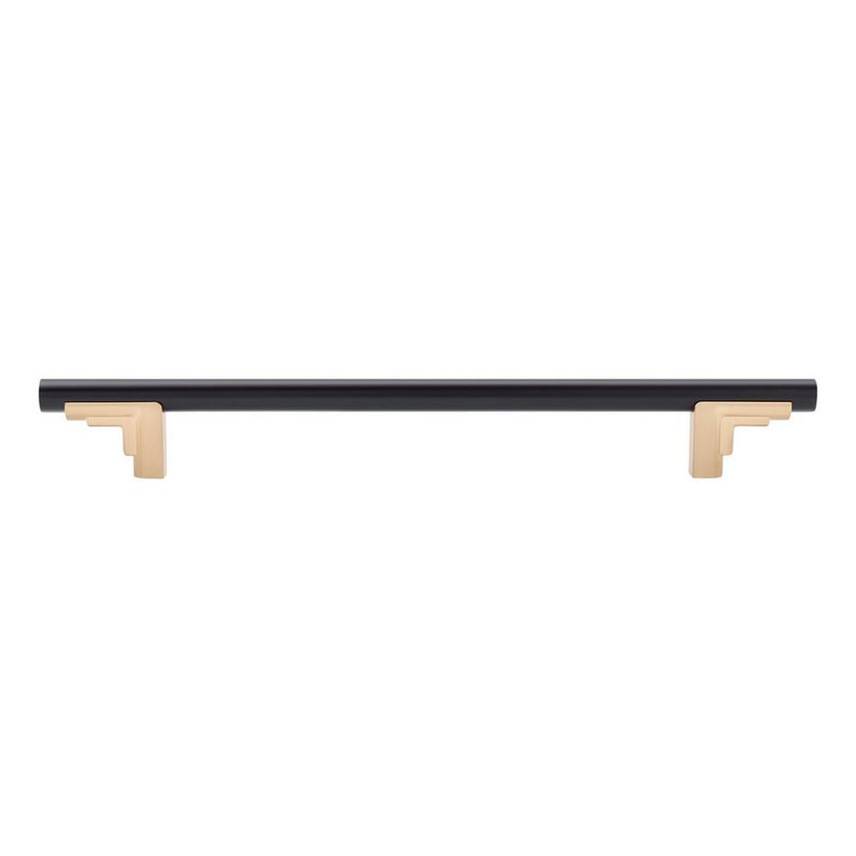 Anberlin Two Tone Cabinet Pull Matte Black, , large image number 6