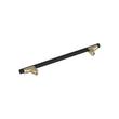 7-9/16" Anberlin Two Tone Cabinet Pull Matte Black - Golden Champagne, , large image number 3