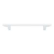 7-9/16" Anberlin Two Tone Cabinet Pull Matte White - Polished Chrome, , large image number 2