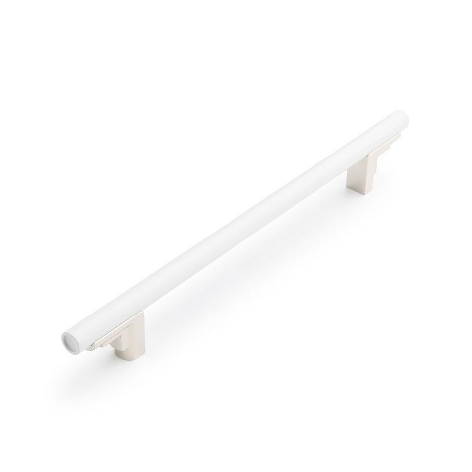 Anberlin Two Tone Cabinet Pull Matte White, , large image number 4