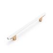 Anberlin Two Tone Cabinet Pull Matte White, , large image number 1