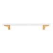 Anberlin Two Tone Cabinet Pull Matte White, , large image number 6