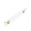 Anberlin Two Tone Cabinet Pull Matte White, , large image number 3