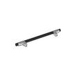 6-5/16" Anberlin Two Tone Cabinet Pull Matte Black - Polished Nickel, , large image number 2