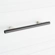 6-5/16" Anberlin Two Tone Cabinet Pull Matte Black - Polished Nickel, , large image number 5