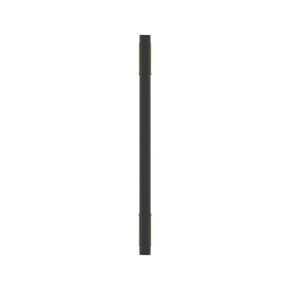6-5/16" Anberlin Two Tone Cabinet Pull Matte Black - Champagne Bronze, , large image number 1