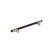 6-5/16" Anberlin Two Tone Cabinet Pull Matte Black - Golden Champagne, , large image number 3