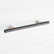 6-5/16" Anberlin Two Tone Cabinet Pull Matte Black - Satin Nickel, , large image number 5