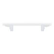 6-5/16" Anberlin Two Tone Cabinet Pull Matte White - Polished Chrome, , large image number 2