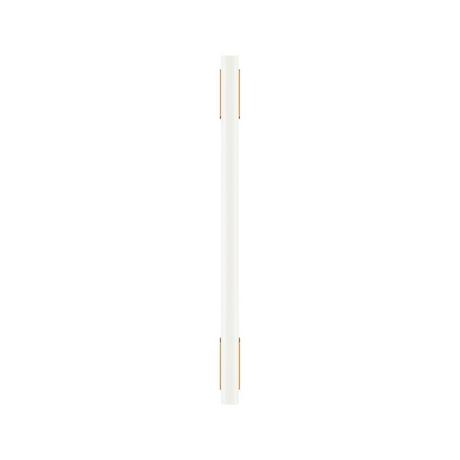 Anberlin Two Tone Cabinet Pull Matte White