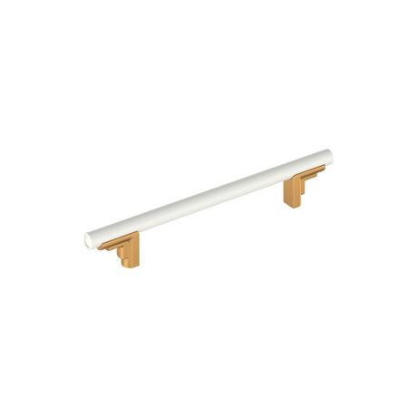 Anberlin Two Tone Cabinet Pull Matte White