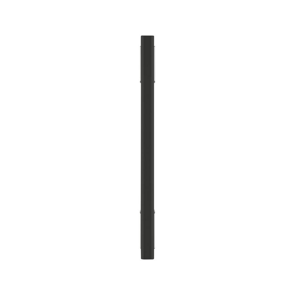 5-1/16" Anberlin Two Tone Cabinet Pull Matte Black - Polished Chrome, , large image number 1
