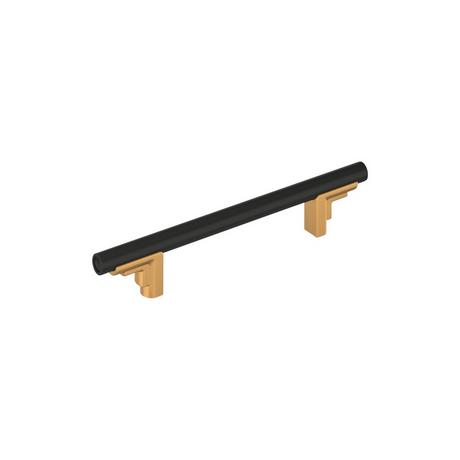 Anberlin Two Tone Cabinet Pull Matte Black
