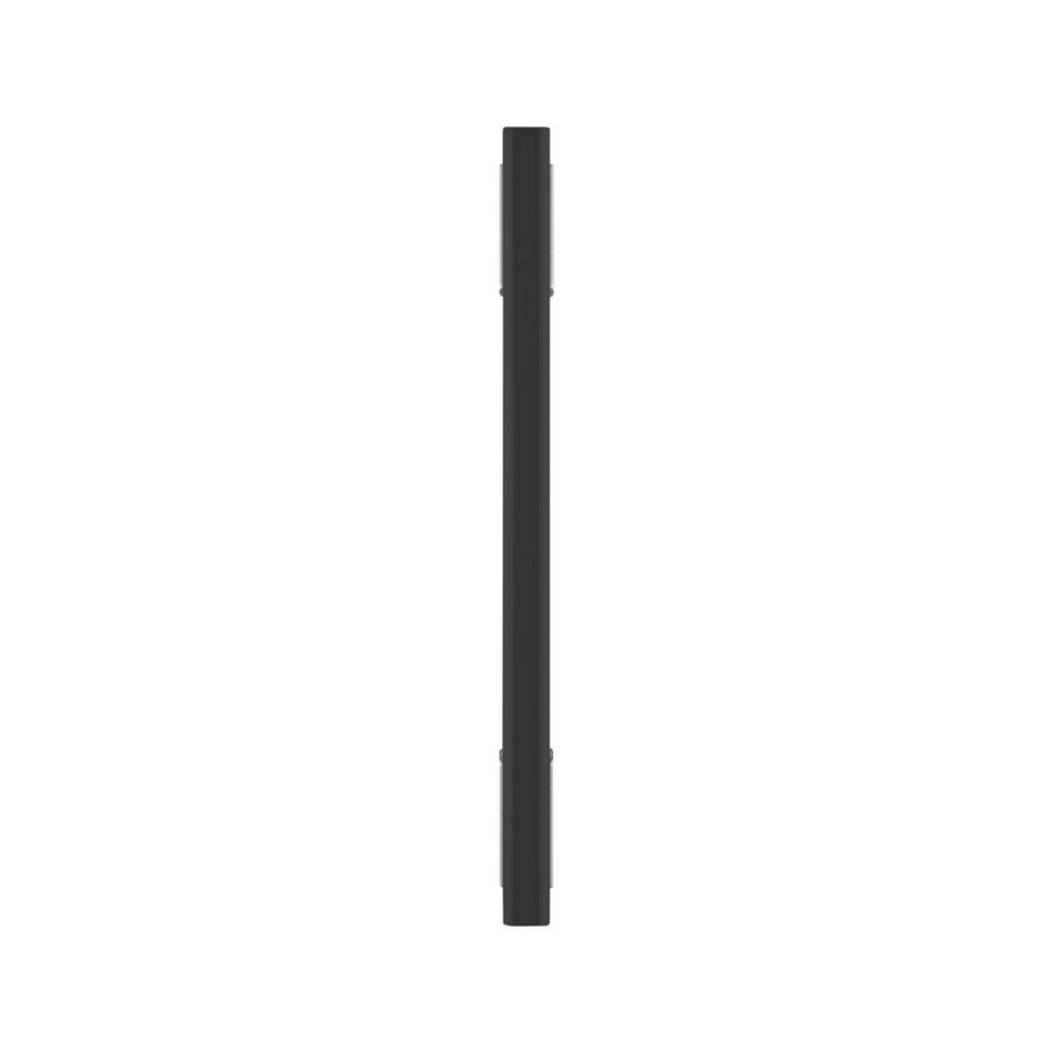 5-1/16" Anberlin Two Tone Cabinet Pull Matte Black - Satin Nickel, , large image number 1