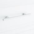 5-1/16" Anberlin Two Tone Cabinet Pull Matte White - Polished Chrome, , large image number 5