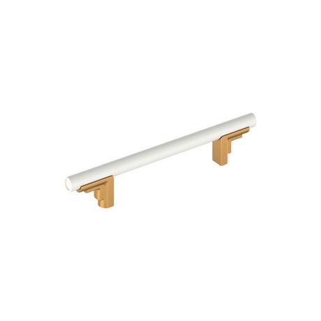 Anberlin Two Tone Cabinet Pull Matte White