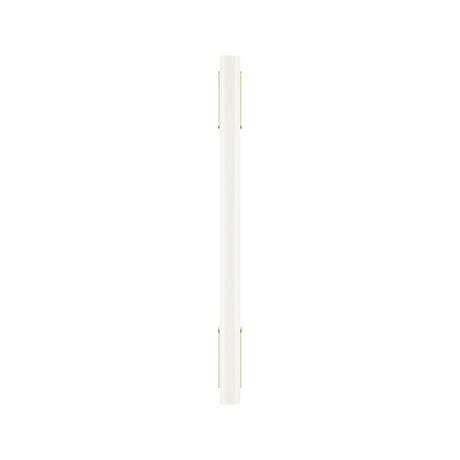 Anberlin Two Tone Cabinet Pull Matte White