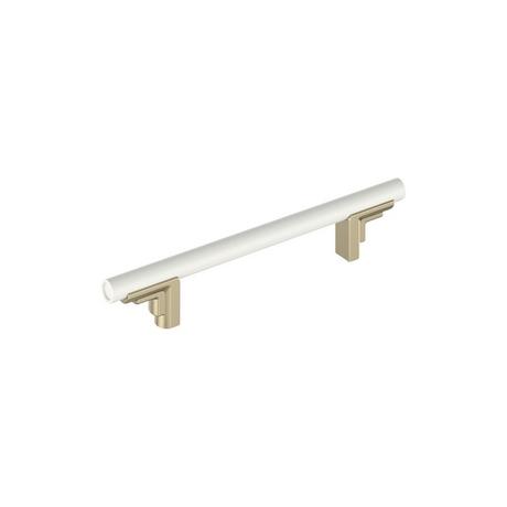 Anberlin Two Tone Cabinet Pull Matte White