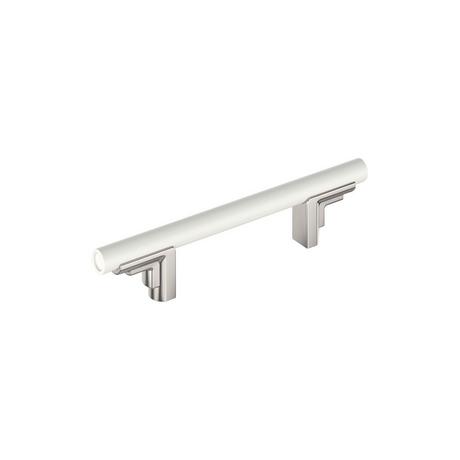 Anberlin Two Tone Cabinet Pull Matte White