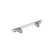 3-3/4" Anberlin Two Tone Cabinet Pull Matte White - Satin Nickel, , large image number 3