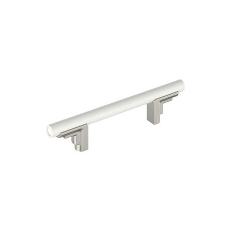 Anberlin Two Tone Cabinet Pull Matte White