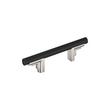 Anberlin Two Tone Cabinet Pull Matte Black, , large image number 4