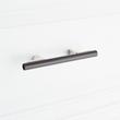 3" Anberlin Two Tone Cabinet Pull Matte Black - Polished Nickel, , large image number 5