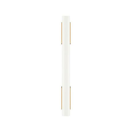 Anberlin Two Tone Cabinet Pull Matte White