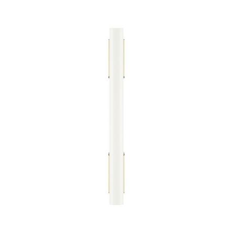 Anberlin Two Tone Cabinet Pull Matte White