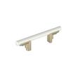 Anberlin Two Tone Cabinet Pull Matte White, , large image number 3