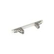 3" Anberlin Two Tone Cabinet Pull Matte White - Satin Nickel, , large image number 3