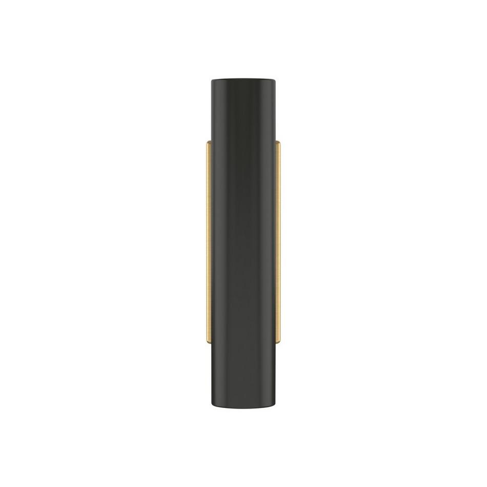 Anberlin T-Shaped Two Tone Cabinet Knob Matte Black - Champagne Bronze, , large image number 1