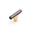 Anberlin T-Shaped Two Tone Cabinet Knob Matte Black, , large image number 0