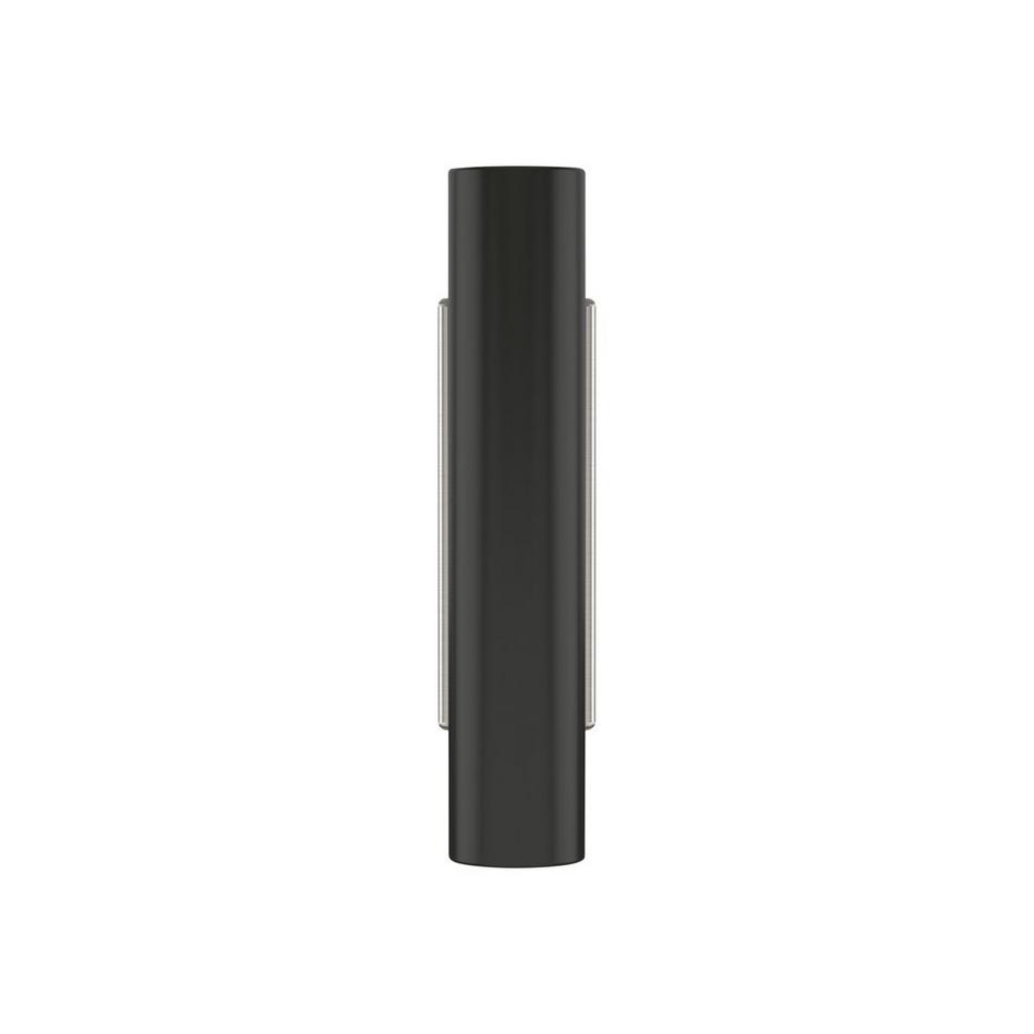 Anberlin T-Shaped Two Tone Cabinet Knob Matte Black - Satin Nickel, , large image number 1